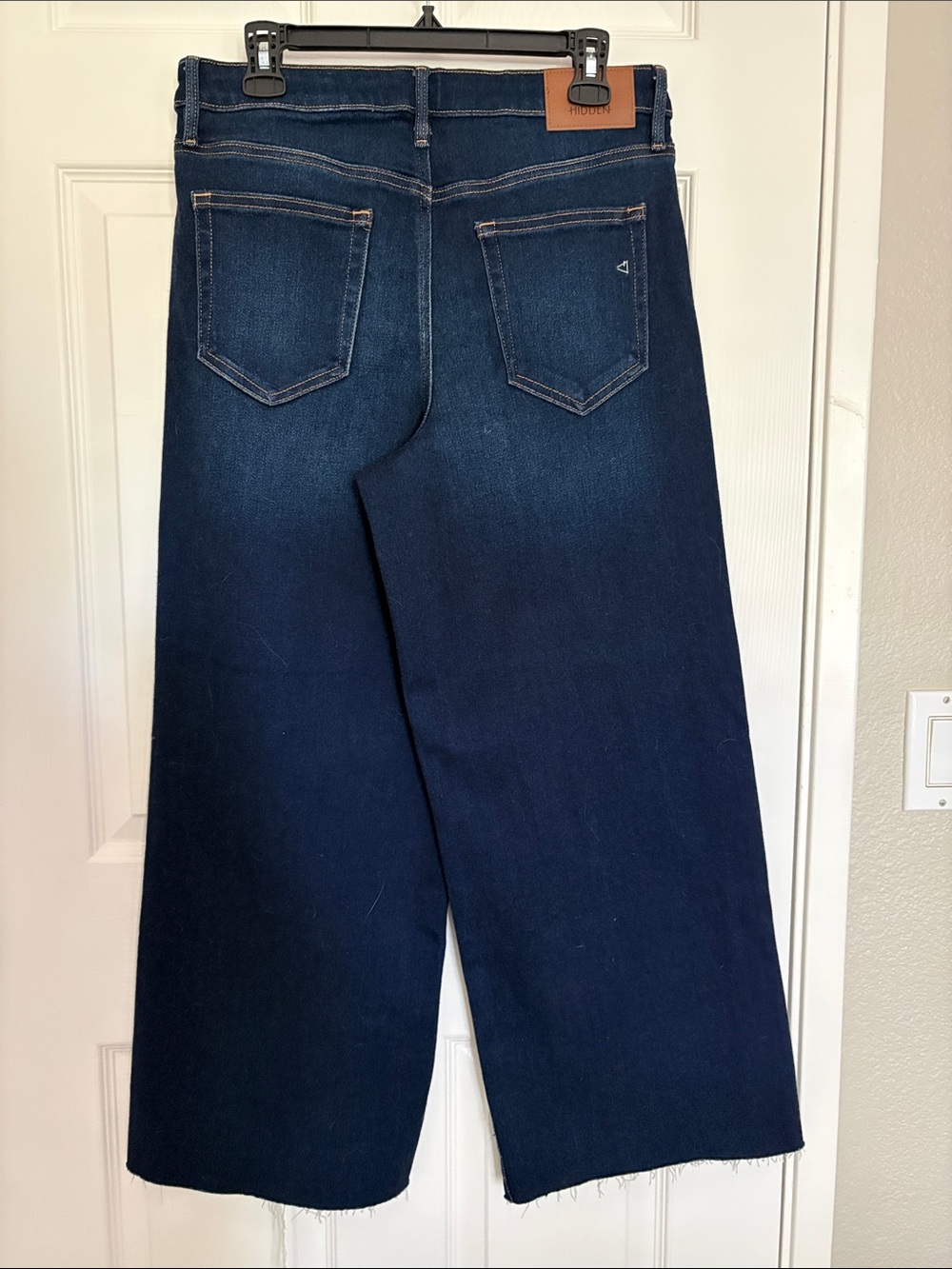 Hidden - Women’s Wide-Leg Jeans in Dark Blue - Picture 2 of 5